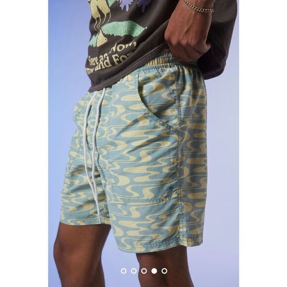 Urban Outfitters Katin X Without Walls Nylon Volley Short Size S - Picture 3 of 11